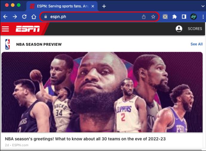 Ako obísť výpadok ESPN