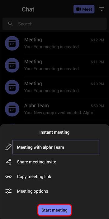 Як організувати зустріч у Microsoft Teams
