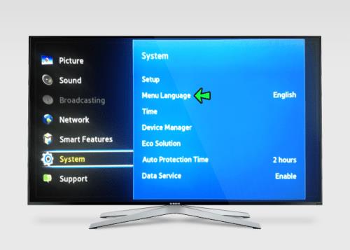 Kako promijeniti jezik na Samsung TV-u