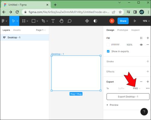 Jak exportovat do PNG v Figma