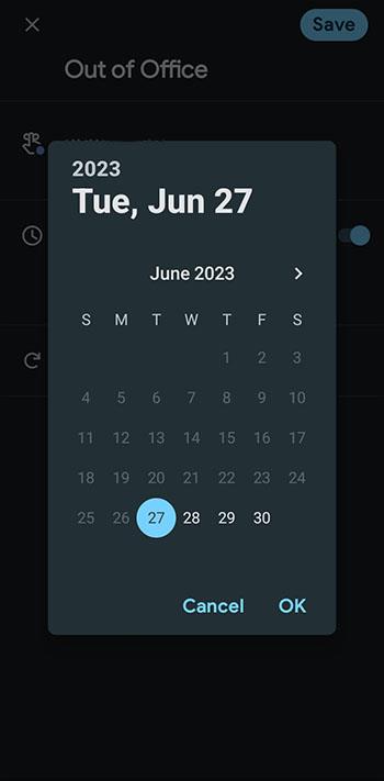 Как да зададете "Извън офиса" в Google Calendar