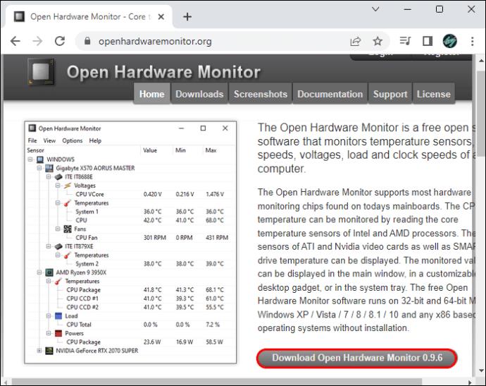 Kā pārbaudīt CPU temperatūru datorā ar Windows 11