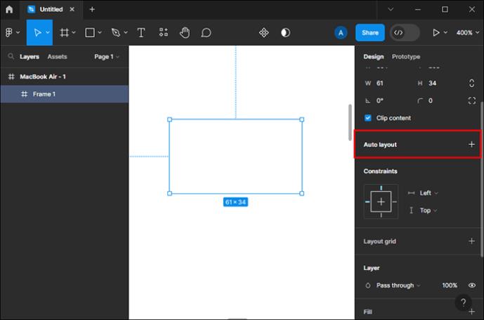 Sådan bruger du automatisk layout i Figma