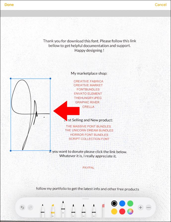 Kako skenirati dokument v PDF z Apple Notes