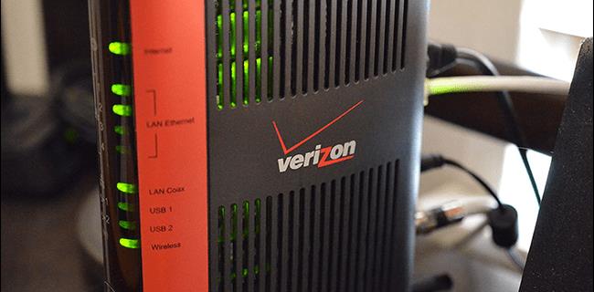 Oman reitittimen käyttäminen Verizon Fiosin kanssa