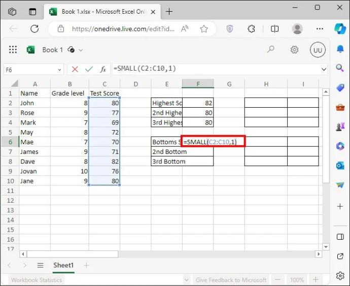 Kā atrast diapazonu programmā Excel