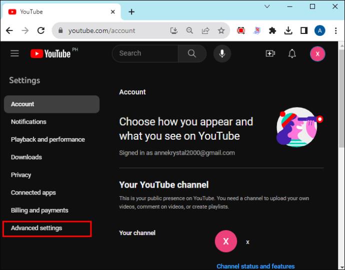 Как да изтриете канала си в YouTube