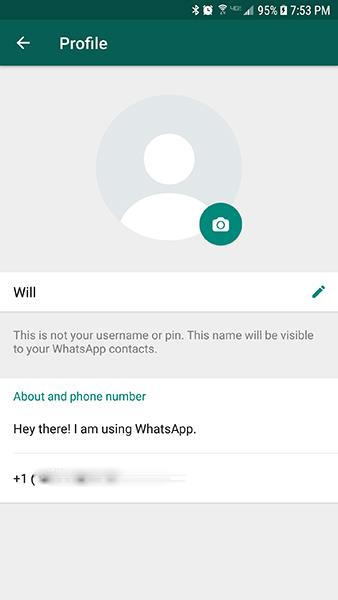 Sådan skjuler du dit telefonnummer i WhatsApp