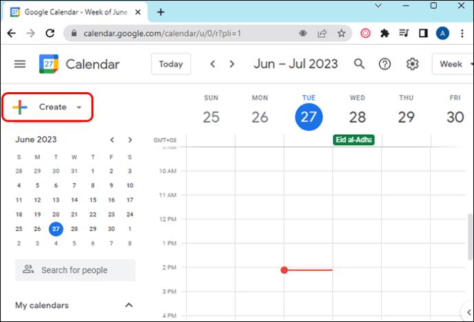 Как да зададете "Извън офиса" в Google Calendar