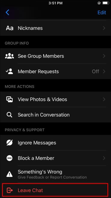 Πώς να φύγετε από μια ομάδα στο Facebook Messenger