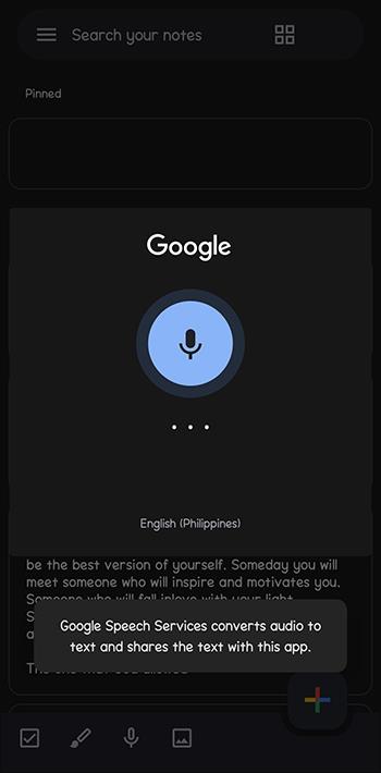 Πώς να χρησιμοποιήσετε το Voice για SMS με το Google Keep