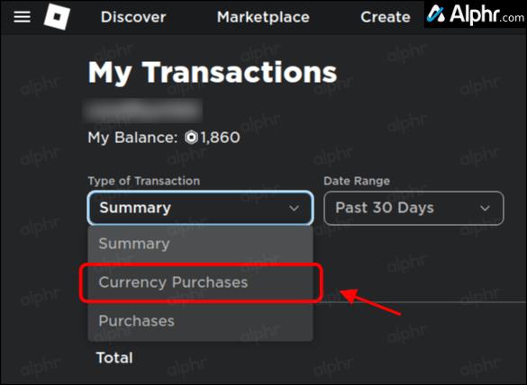 Πώς να δείτε το ιστορικό αγορών στο Roblox