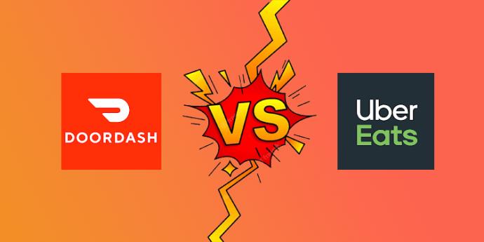 Dveře Dash vs. Uber Eats. Která je nejlepší stravovací služba?