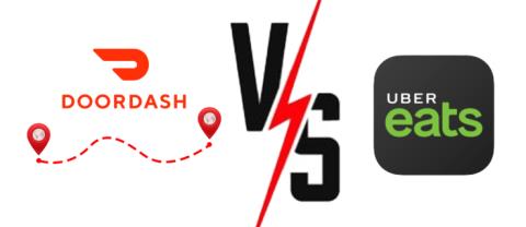 Dveře Dash vs. Uber Eats. Která je nejlepší stravovací služba?