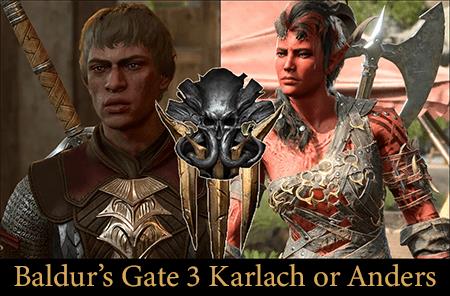 BaldurS Gate 3 – усуньте Карлаха або Андерса