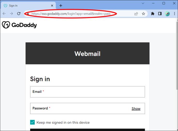 Slik setter du opp e-post med GoDaddy