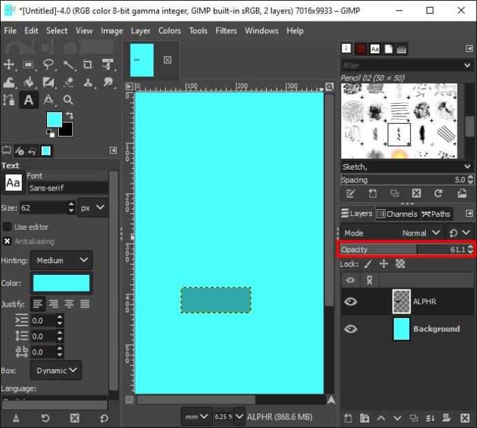 Как да направите ефект на блясък в GIMP
