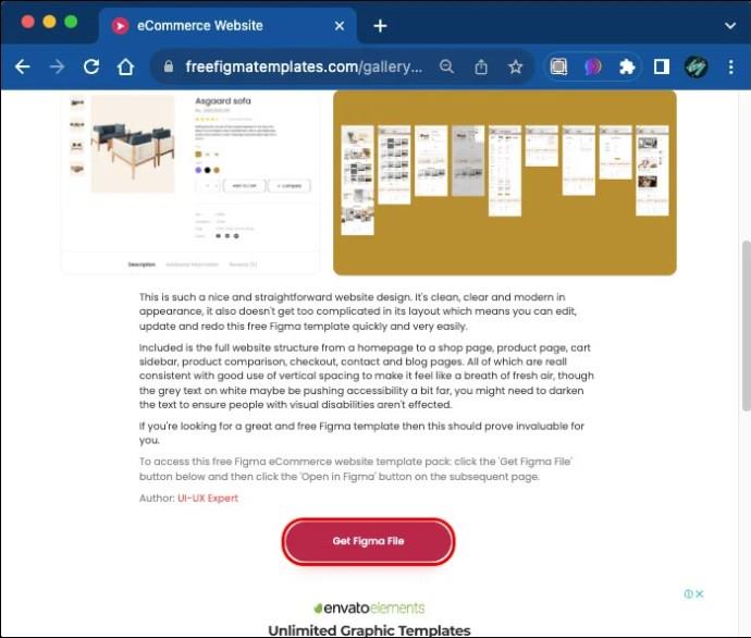 Besplatni Figma predlošci web stranica