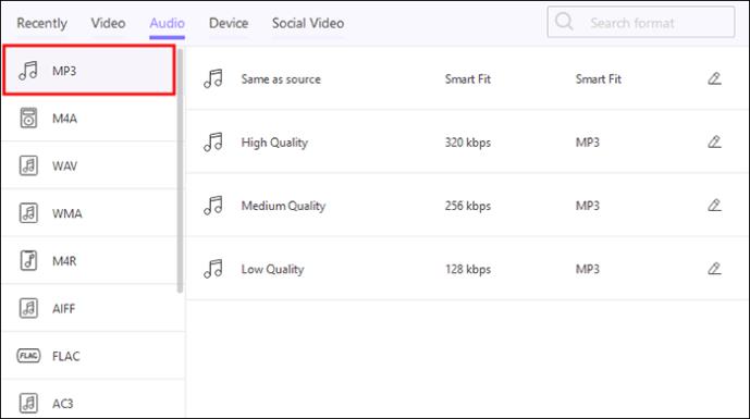 MP4 konvertálása MP3-ba VLC-ben