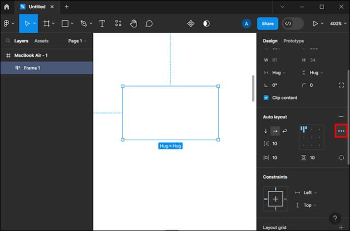 Sådan bruger du automatisk layout i Figma