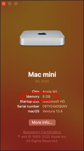 Ako skontrolovať, koľko pamäte RAM je k dispozícii na počítači Mac