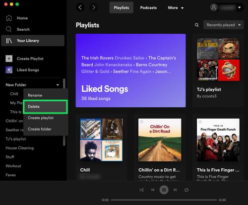 Kako izbrisati popis pjesama u Spotifyju