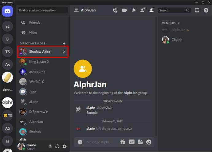 Slik sletter du Discord DM-er fra en PC eller mobilenhet