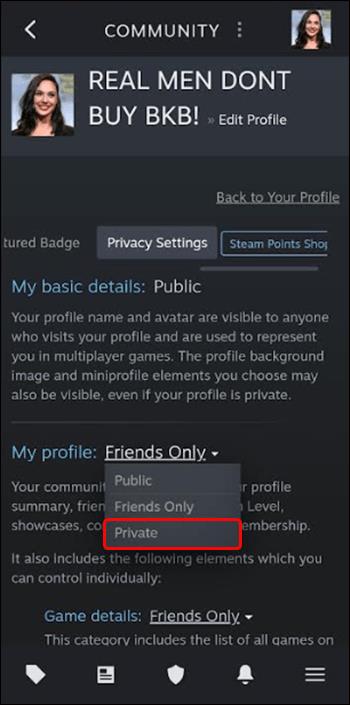 Kako učiniti profil privatnim u Steamu