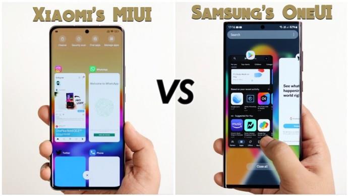 MIUI vs. Jedno korisničko sučelje