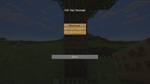 Πώς να χρωματίσετε τα σημάδια στο Minecraft