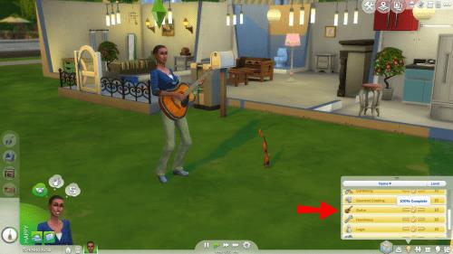 Jak psát písně v Sims 4