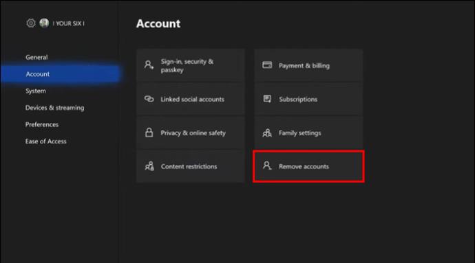 Kako ukloniti račun s Xbox One