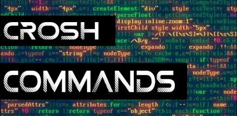 CROSH-kommandon – en guide för din Chromebook