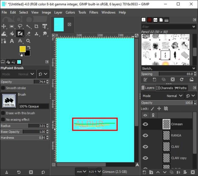 Как да направите ефект на блясък в GIMP