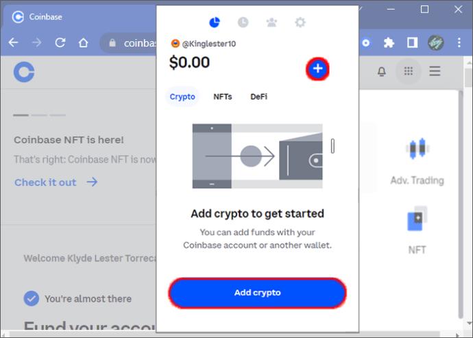 Kako pronaći svoju adresu novčanika Coinbase