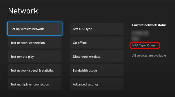 Jak změnit typ NAT na Xbox Series X