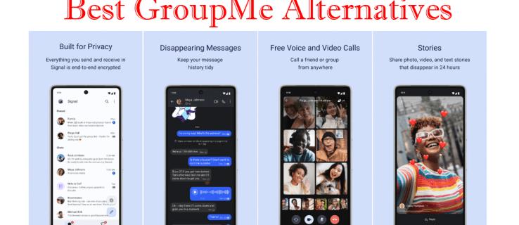 Geriausios GroupMe alternatyvos