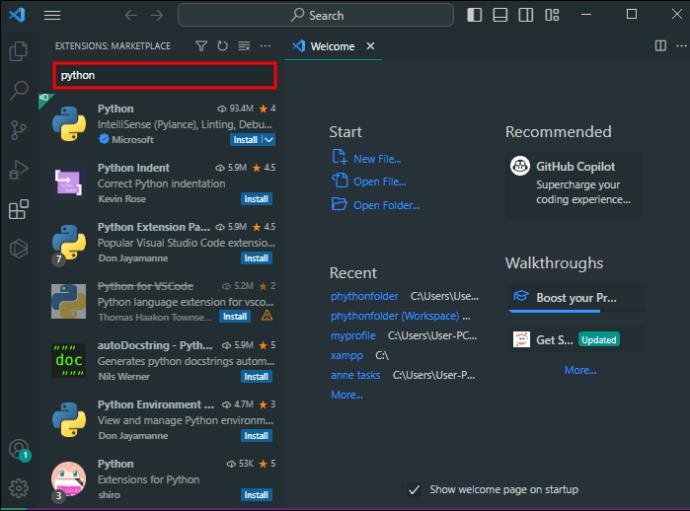 Kako instalirati NumPy u VS Code