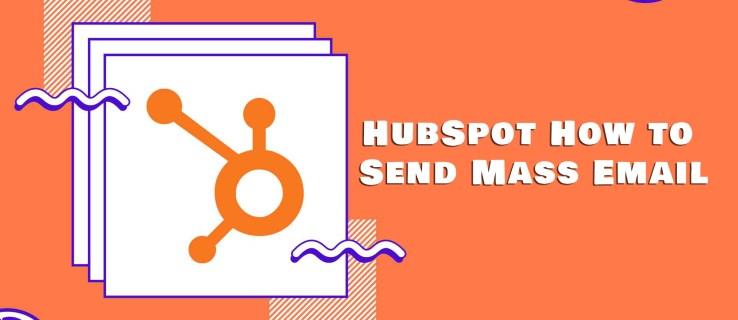 Jak odeslat hromadný e-mail v HubSpot