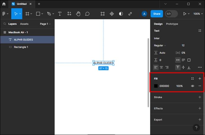 Hur man skapar en gradient i Figma