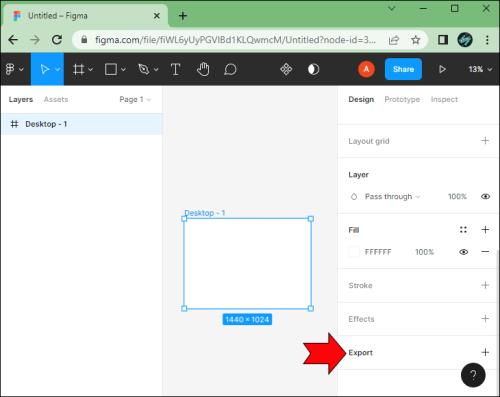 Jak exportovat do PNG v Figma