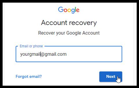 Hur du återställer ditt Gmail-lösenord