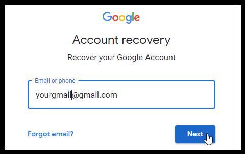 Как да нулирате паролата си в Gmail