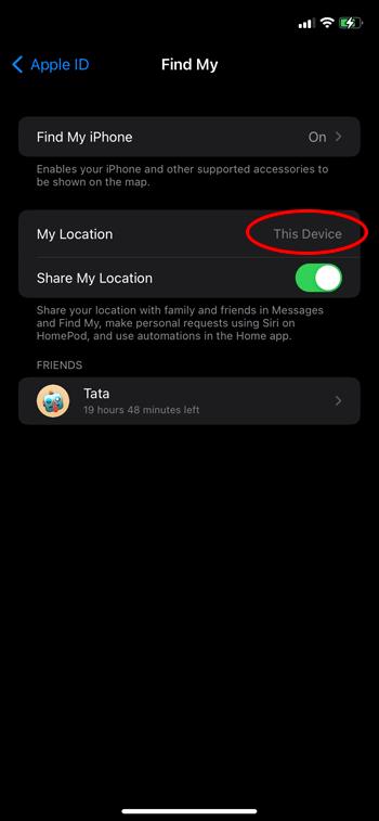 Hogyan változtassunk helyet a Find My iPhone alkalmazásban