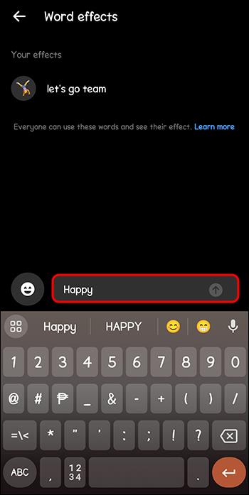 Messenger Emoji & Words Effects – En guide