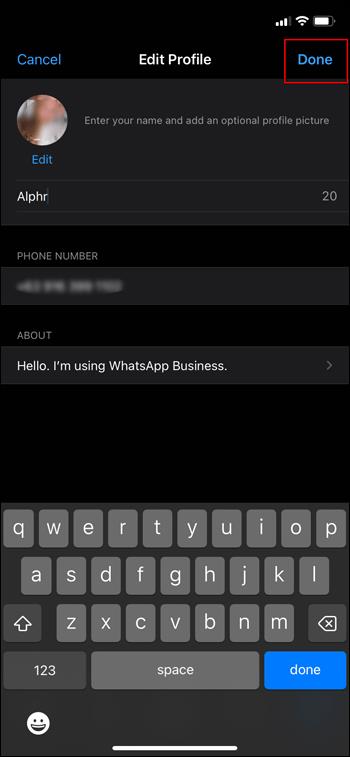 Jak přidat jméno do WhatsApp