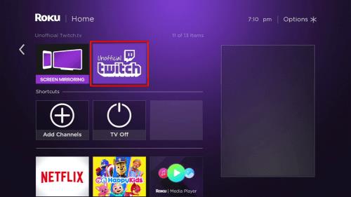 Kako gledati Twitch na Roku uređaju