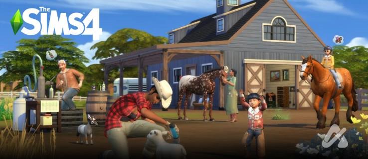 Vodič za paket proširenja The Sims 4: Horse Ranch