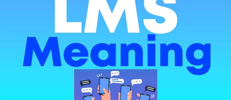 LMS-betydning i en tekstmelding