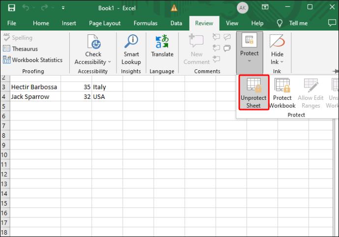 Kā bloķēt šūnas programmā Excel